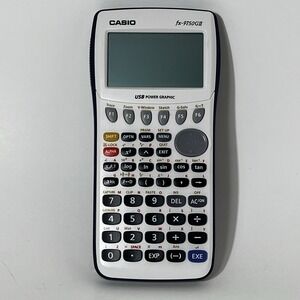 Casio fx-9750GII Graphing Calculator USB Power Graphic + Cover Tested & Working